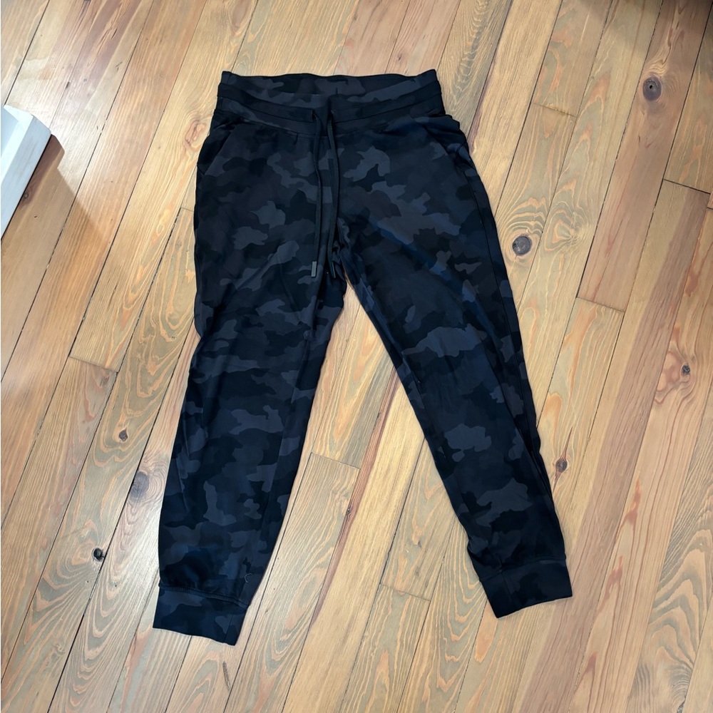 Lululemon Black Camouflage Joggers